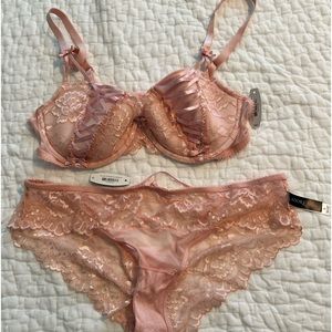 Brand new with tags bra and panty set!